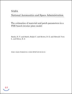 The Estimation of Material and Patch Parameters in a Pde-Based Circular Plate Model