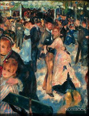 Notebook: Large Lined Notebook Renoir Painting