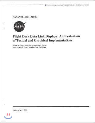 Flight Deck Data Link Displays: An Evaluation of Textual and Graphical Implementations