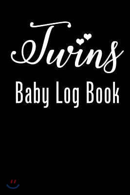 Twins Baby Log Book: Twins Baby Log, Track Over 3 Months Worth of Feeding, Diapers, Naps, Medicine, Tummy Time and More for Both Your Twin