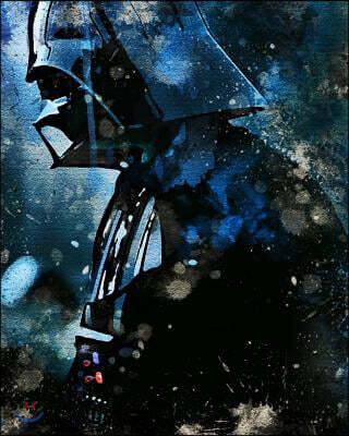 Darth Vader Journal: Watercolor Journal - 110 pages - 8x10 - Star Wars - Fandom