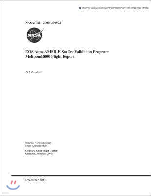 EOS Aqua Amsr-E Sea Ice Validation Program: Meltpond2000 Flight Report