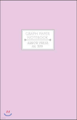 Graph Paper Notebook: Quad Ruled Graph Paper Journal (Pastel Series) Soft Purple