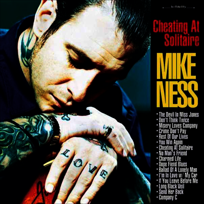 Mike Ness — Cheating At Solitaire (Gatefold Cover) 앨범 커버