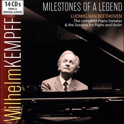 Wilhelm Kempff 베토벤: 피아노와 바이올린을 위한 소나타 전집 (Milestones Of A Legend)