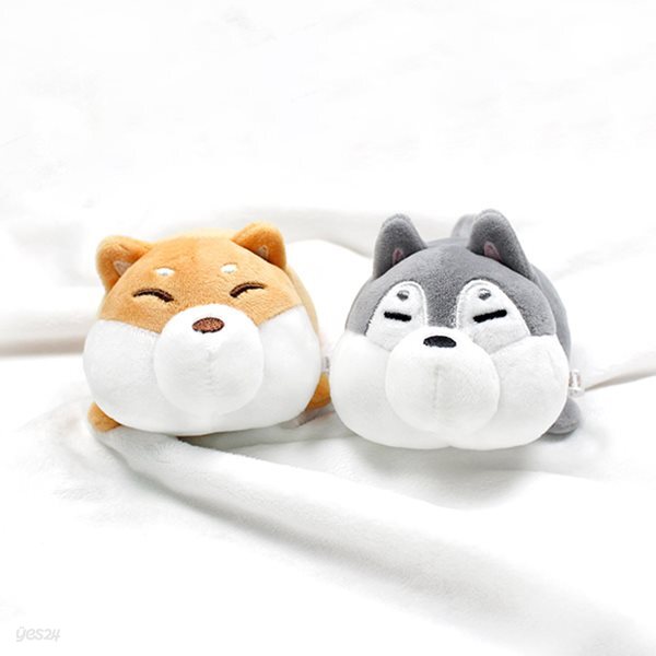 [모찌타운] 시바 허스키 바디형 모찌 미니인형겸 핫팩