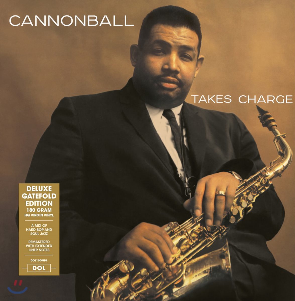 Cannonball Adderley Quartet (캐논볼 애덜리 쿼텟) - Cannonball Takes Charge [LP]