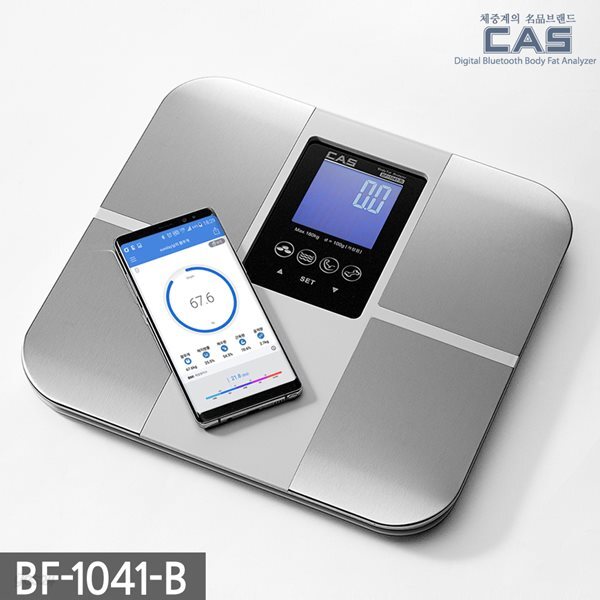 카스(CAS) 스마트 체지방 체중계 BF-1041-B (스마트폰연동)