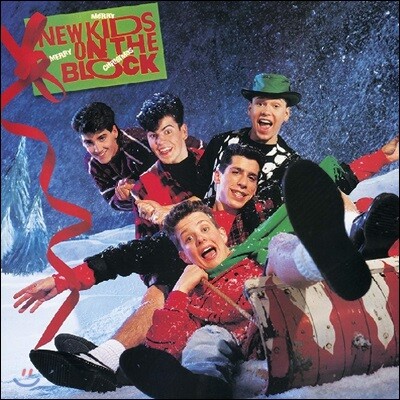 New Kids on the Block — Merry, Merry Christmas 앨범 커버