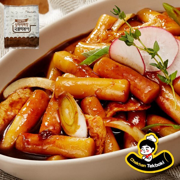 [착한시리즈] 짜장 국물 떡볶이 430g &#215; 4팩