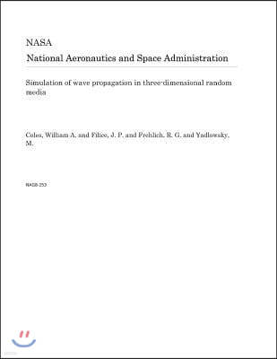 Simulation of Wave Propagation in Three-Dimensional Random Media