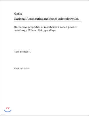 Mechanical Properties of Modified Low Cobalt Powder Metallurgy Udimet 700 Type Alloys