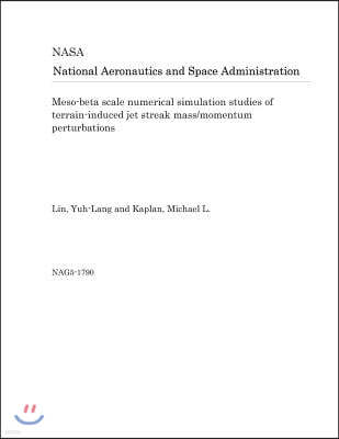 Meso-Beta Scale Numerical Simulation Studies of Terrain-Induced Jet Streak Mass/Momentum Perturbations