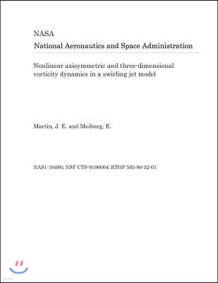 Nonlinear Axisymmetric and Three-Dimensional Vorticity Dynamics in a Swirling Jet Model