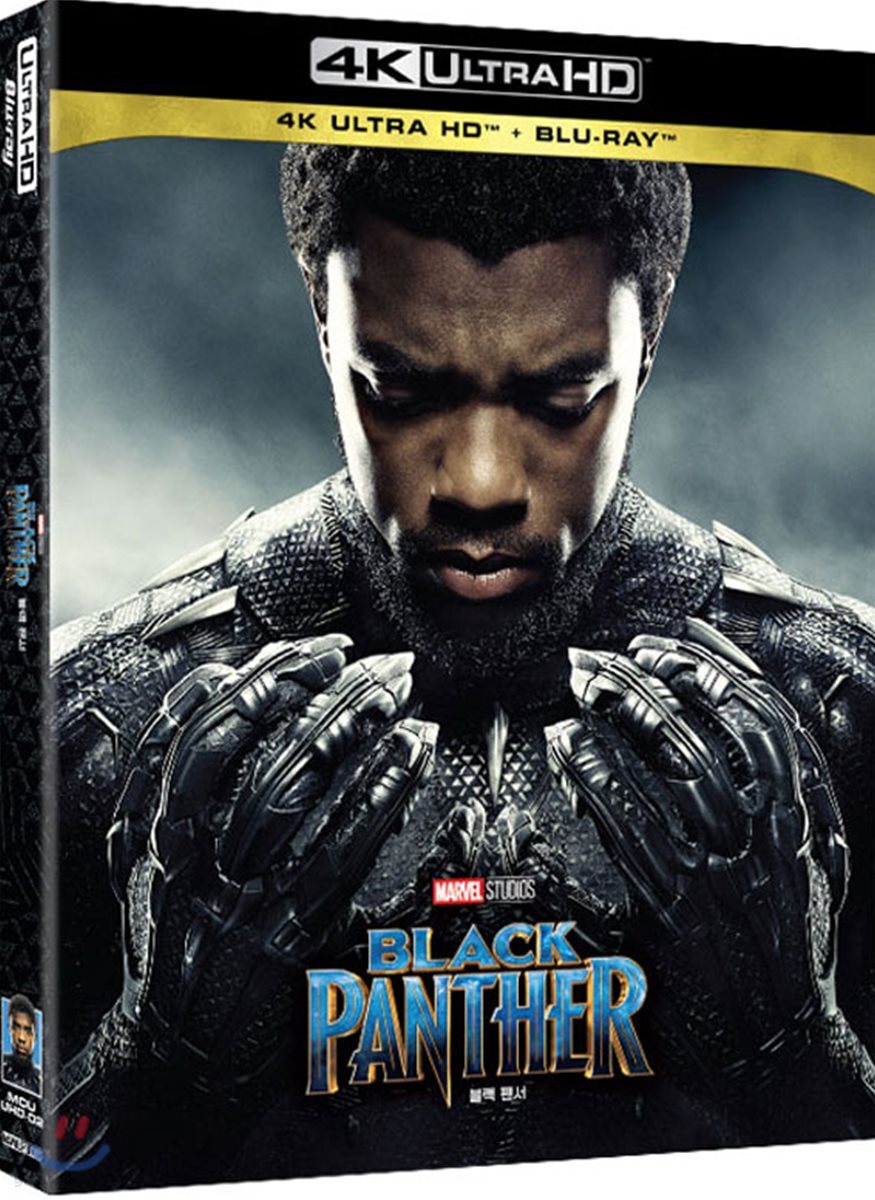 블랙 팬서 (2Disc 4K UHD + 2D Combo) : 블루레이