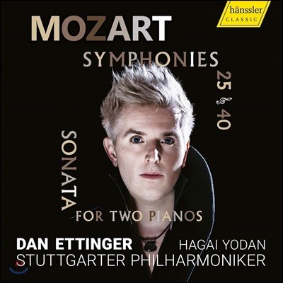 Dan Ettinger Ʈ:  25, 40,  ǾƳ븦  ҳŸ (Mozart: Symphony K.183, 550, Sonata for 2 Pianos K. 448)