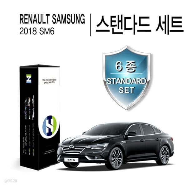 르노삼성 2018 SM6?자동차용품 PPF 필름 생활보호 패키지 6종 세트(HS1766167)