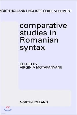 Comparative Studies in Romanian Syntax
