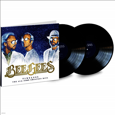 Bee Gees — Timeless - All-Time Greatest Hits (Download Card)(Gatefold) 앨범 커버