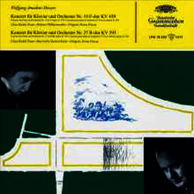 Clara Haskil,Ferenc Fricsay — 모차르트: 피아노 협주곡 19, 27번, 피아노 소나타 K.280 (Mozart : Piano Concerto No.19 K.459, No.27 K.595, Piano Sonata K.280) - Clara Haskil 앨범 커버