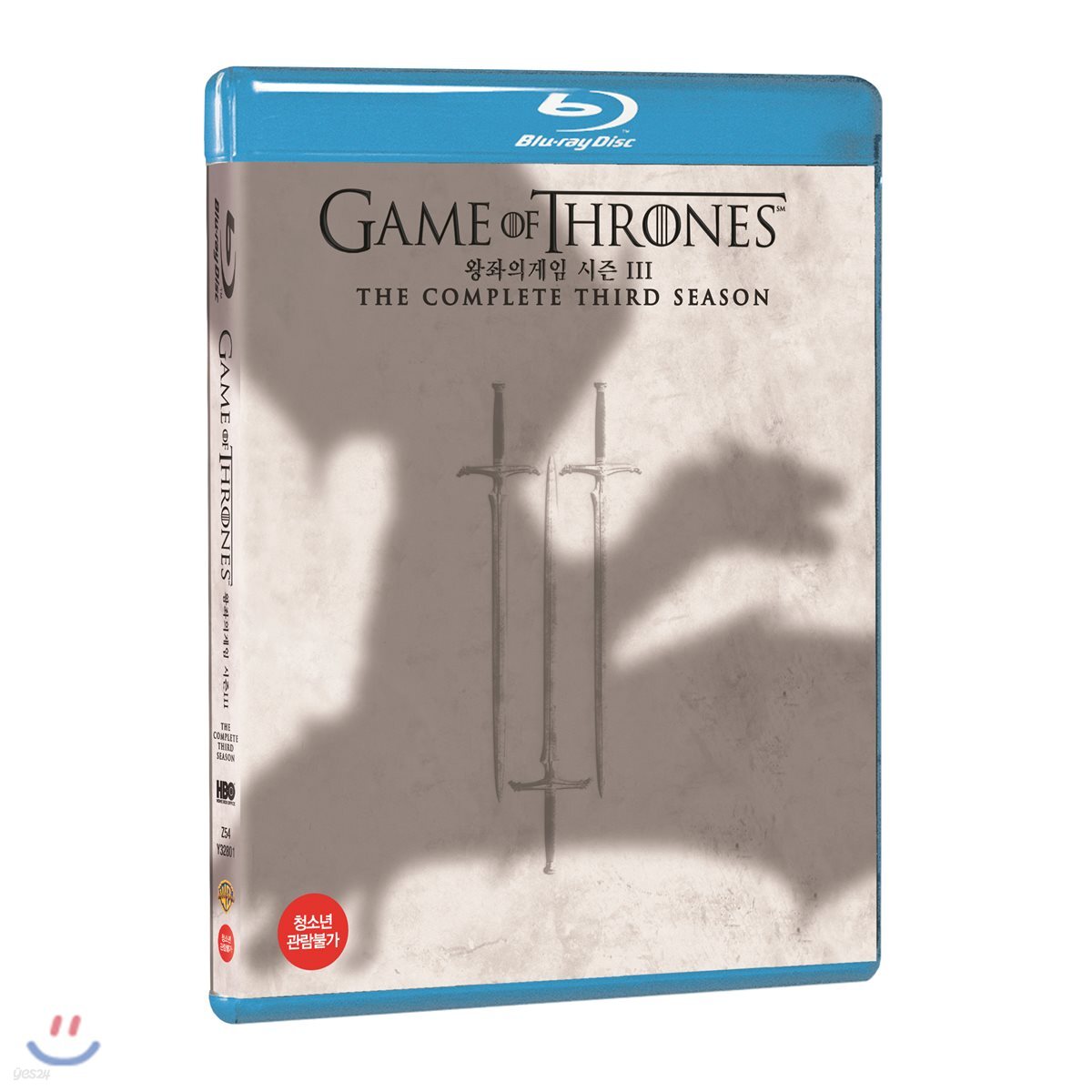 왕좌의 게임 시즌 3 (5Disc 일반판) : 블루레이