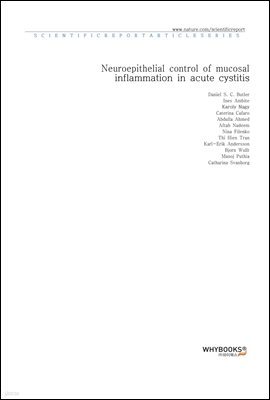 Neuroepithelial control of mucosal inflammation in acute cystitis