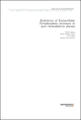 Hydrolysis of Extracellular Pyrophosphate increases in post-hemodialysis plasma