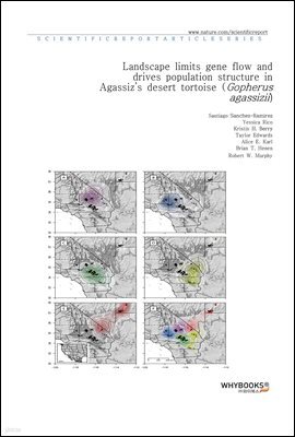 Landscape limits gene flow and drives population structure in Agassizs desert tortoise (Gopherus agassizii)