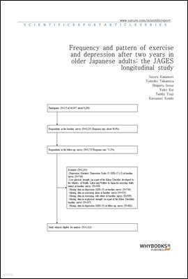 Frequency and pattern of exercise and depression after two years in older Japanese adults the JAGES longitudinal study