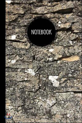 Notebook: Stone Wall Design Blank Lined Journal - Interesting French Stone Wall Design Cover 6 X 9 in 120 Pages