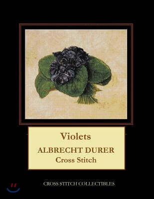 Violets: Albrecht Durer Cross Stitch Pattern