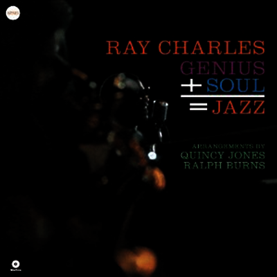 Ray Charles — Genius+Soul = Jazz 앨범 커버