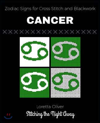 Cancer Zodiac Signs for Cross Stitch and Blackwork