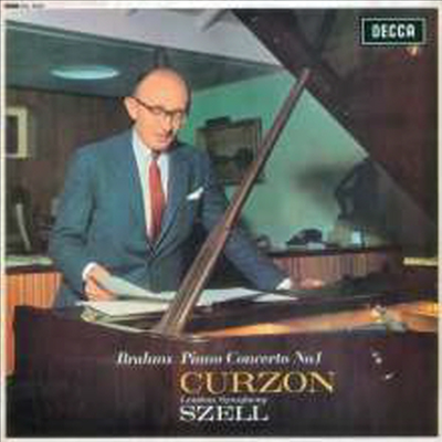 Clifford Curzon — 브람스: 피아노 협주곡 1번 (Brahms: Piano Concerto No.1) - Clifford Curzon 앨범 커버