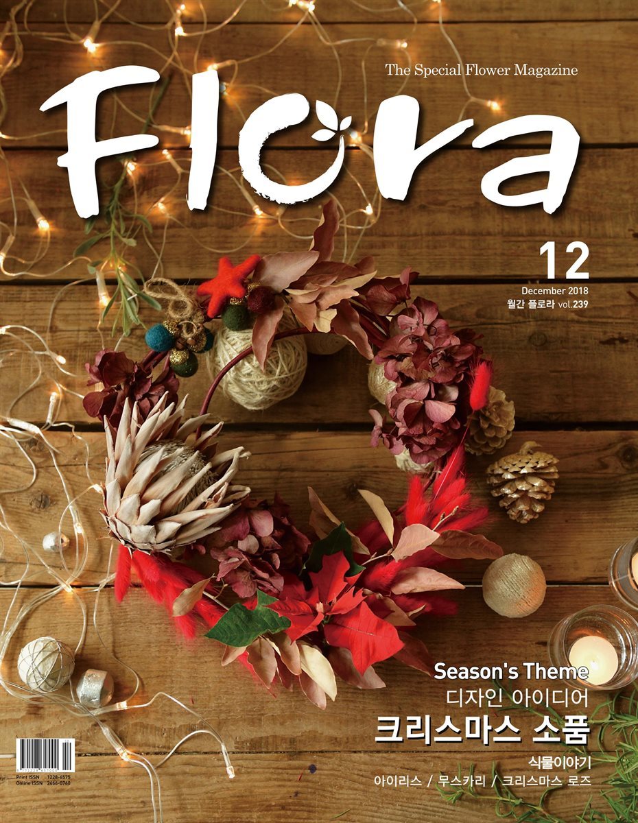 월간 FLORA 2018년 12월호