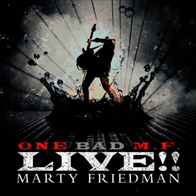 Marty Friedman — One Bad M.F. Live!! (Gatefold Cover) 앨범 커버