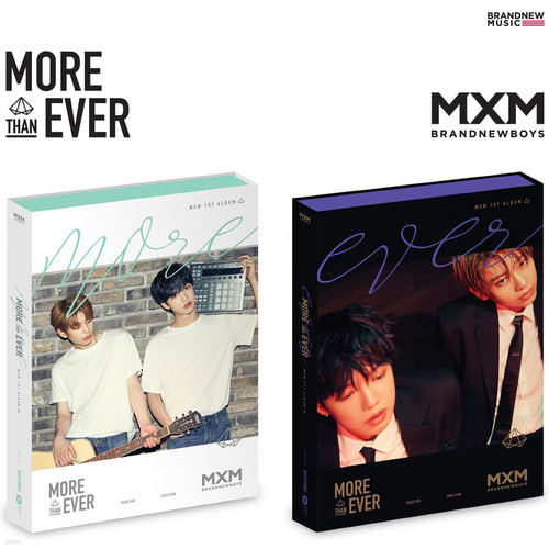 [주로파][미개봉] MXM (BRANDNEWBOYS) 1집 MORE THAN EVER (야야야)