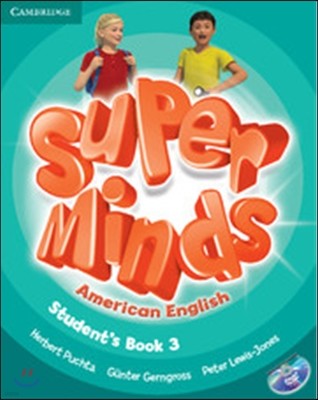 Super Minds American English Level 3 Student's Book With Dvd-rom