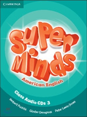 Super Minds American English Level 3 Class Audio CDs