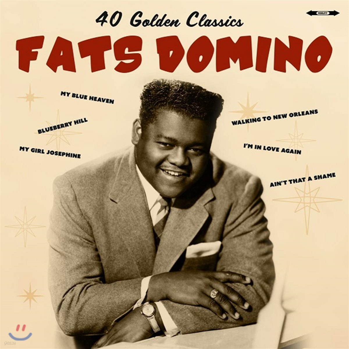 Fats Domino - 40 Golden Classics 패츠 도미노 베스트 앨범 [2LP]
