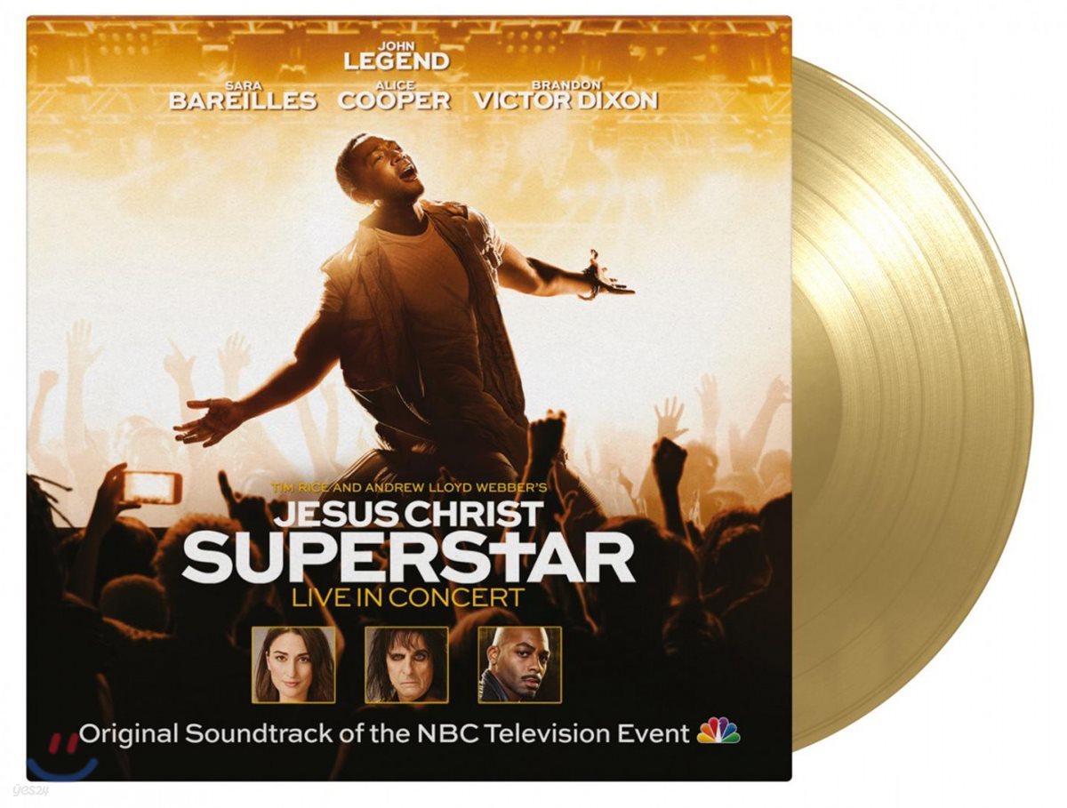 2018 NBC 지저스 크라이스트 슈퍼스타 라이브 인 콘서트 실황 (Jesus Christ Superstar Live in Concert OST) [골드 컬러 2LP]