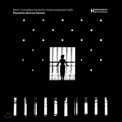 Quirine Viersen — Quirine Viersen 바흐: 무반주 첼로 모음곡 전곡 (Bach: Cello Suites) 앨범 커버