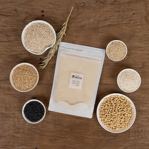 [싸리재] 싸리재 식사대용선식 [ 귀리 미숫가루 300g ] 국산 귀리 쉐이크 통곡물 선식 - 인공화학첨가물 0% 우리 농산물로 만듭니다
