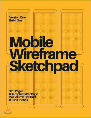 Mobile Wireframe Sketchpad: Yellow