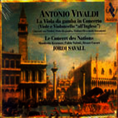 비발디 : 비올라 다 감바 협주곡 (Vivaldi : La Viola Da Gamba In Concerto)(CD) - Jordi Savall