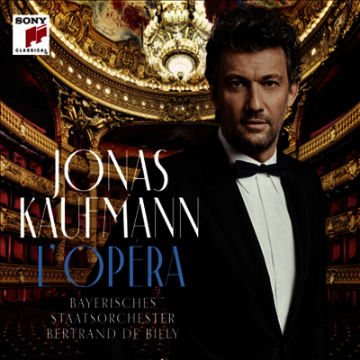 Jonas Kaufmann — 요나스 카우프만 - 프랑스 오페라 아리아 (Jonas Kaufmann - L' Opera) - Jonas Kaufmann 앨범 커버