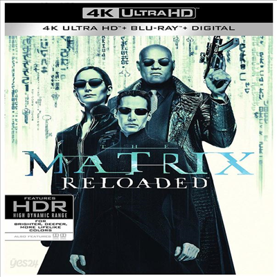  The Matrix Reloaded (매트릭스 2 - 리로디드) (2003) (한글무자막)(4K Ultra HD + Blu-ray + Digital) - YES24 