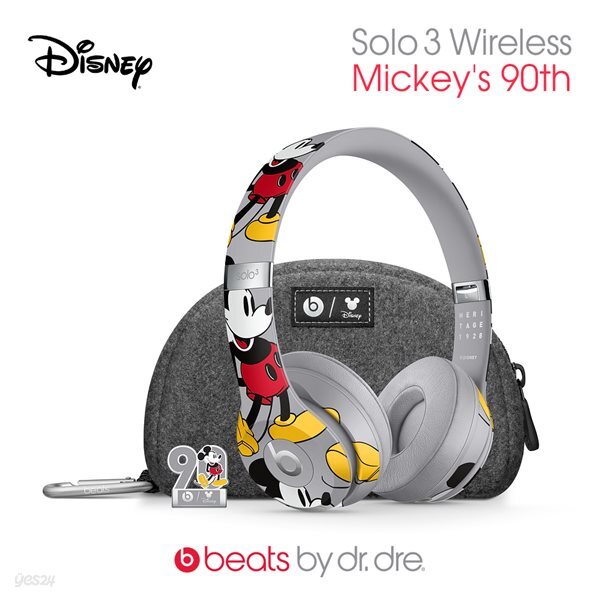 Beats Solo3 WL 미키마우스 90th Anniversary Edition 비츠바이닥터드레 솔로3 미키마우스 90주년 에디션