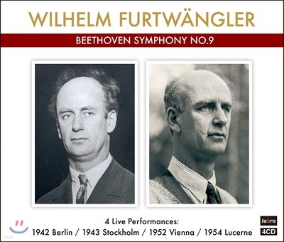 Wilhelm Furtwangler 亥:  9 (Beethoven: Symphony No. 9) [4CD]