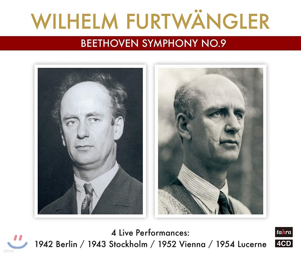 Wilhelm Furtwangler 베토벤: 교향곡 9번 (Beethoven: Symphony No. 9) [4CD]